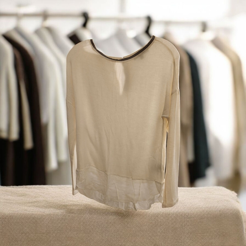 Sanctuary  Elegant Cream Women's Top